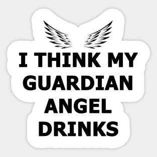 Guardian Angel Sticker